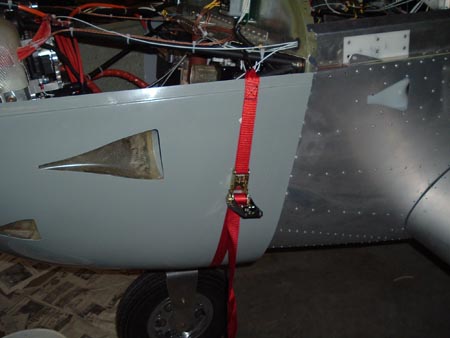 lower cowl install left side