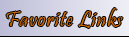 Favorite Links